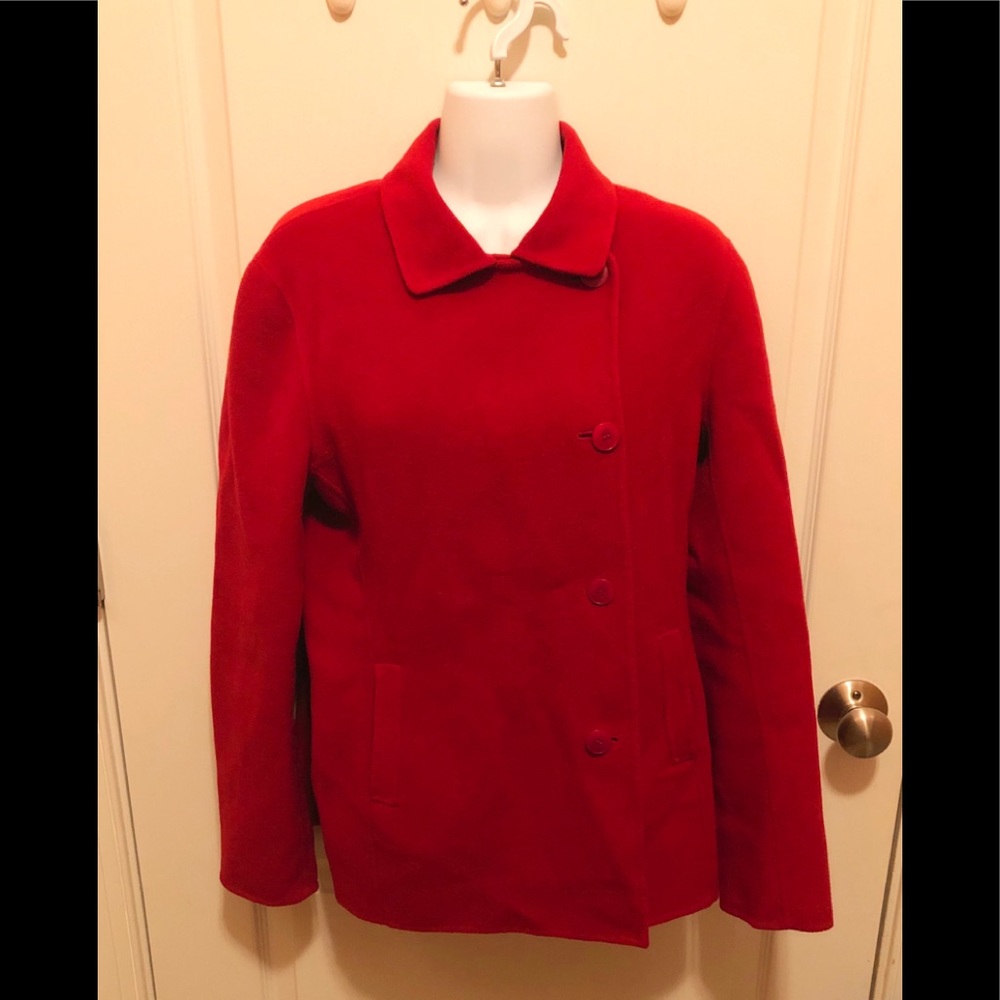 Jones New York pea coat size 8